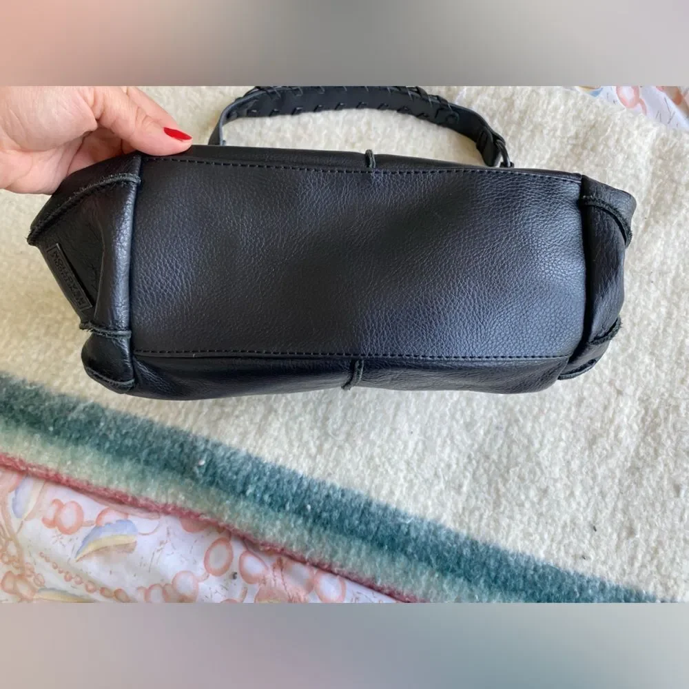 Black Kenneth Cole Handbag with Chain Details
